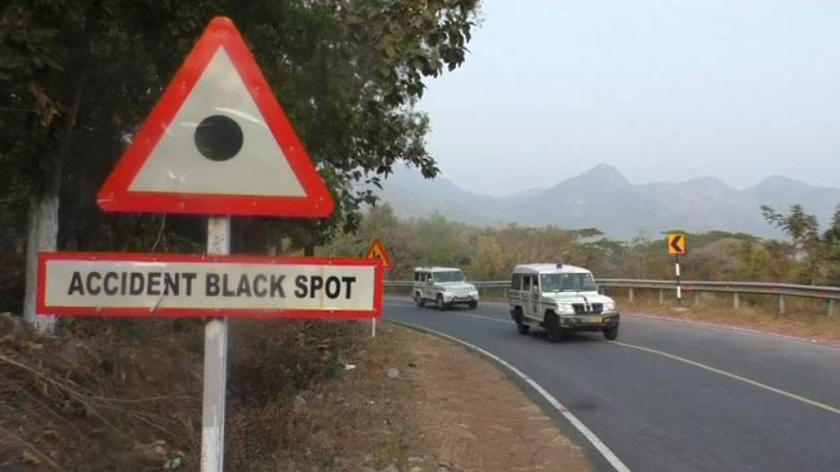 Even as Odisha is dotted with 435 black spots which are prone to road