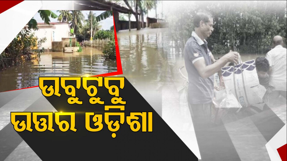 ବନ୍ୟାରେ ବେହାଲ୍ ଉତ୍ତର ଓଡ଼ିଶା, ଜଳବନ୍ଦୀ ଗାଁକୁ ଜଳମଗ୍ନ ଚାଷଜମି !