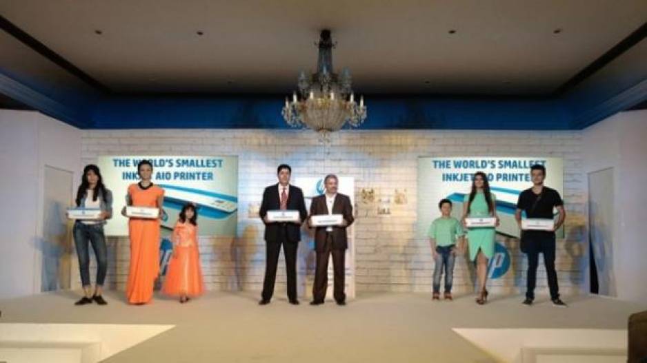 HP unveils world s smallest all in one Inkjet printer series