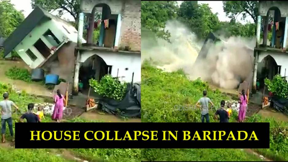 A house in Madhuban Talasahi of Baripada Town in Mayurbhanj district