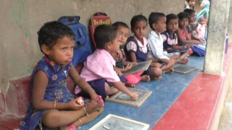 Odisha Women Villagers Build Anganwadi With Own Money 