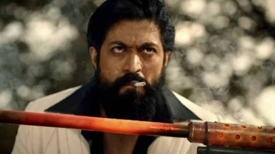 Rocky Bhai Aka Yash's Iconic Smoking Scene From KGF 2