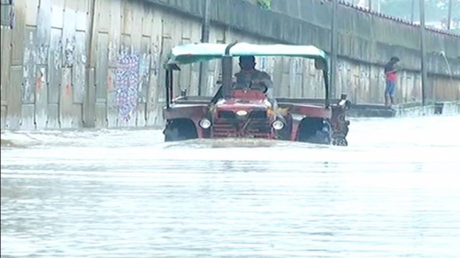 Heavy Water logging In Bhubaneswar