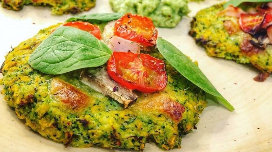 GREEN VEGETABLE PANCAKES