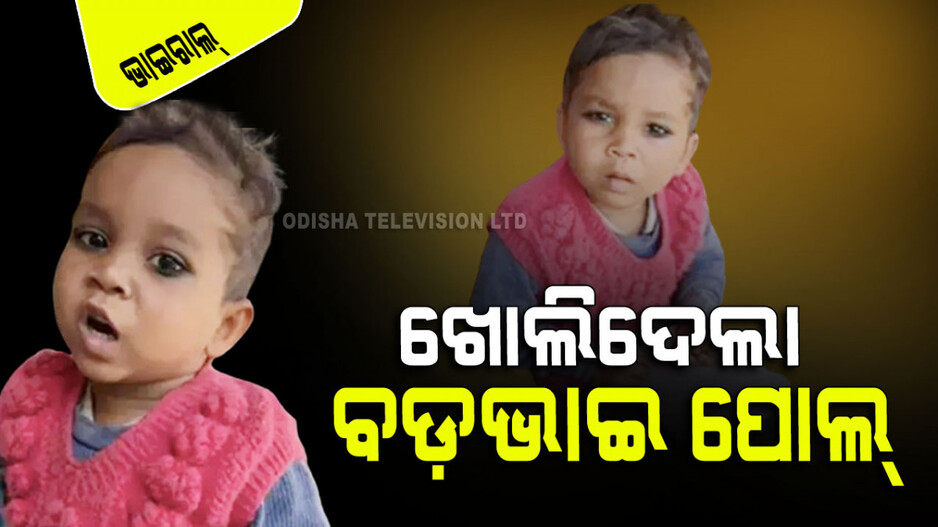 Viral Video: ବଡ ଭାଇର ପୋଲ୍ ଖୋଲିଦେଲା କୁନି ପୁଅ; ଭିଡିଓ ଦେଖି ହସି ହସି ଗଡିବେ