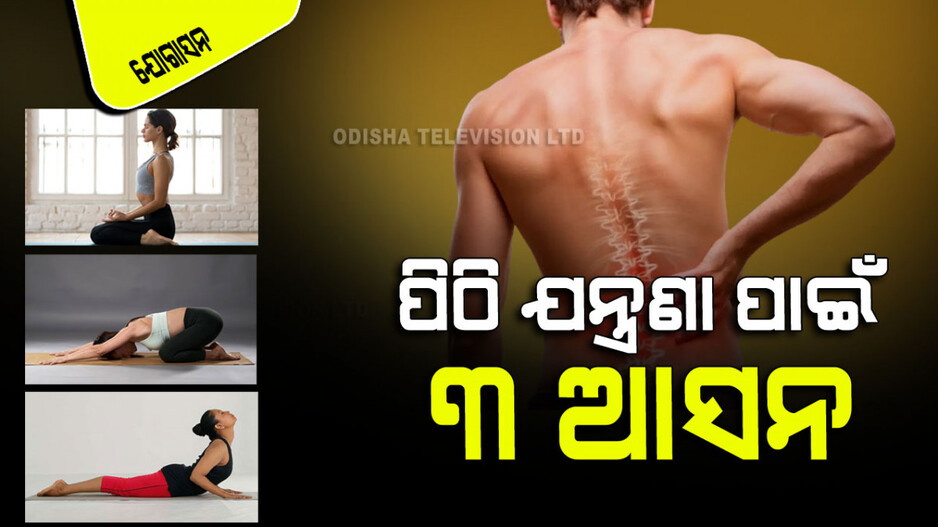 Yogasana: ଆପଣ ସ୍ପଣ୍ଡିଲାଇଟିସ୍ ଏବଂ ପିଠି ଯନ୍ତ୍ରଣାରେ ପୀଡିତ କି… କରନ୍ତୁ ଏହି ୩ ଯୋଗାସନ