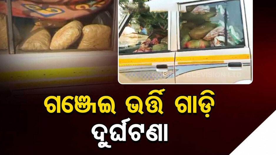ଦୋକାନ ଘରକୁ ପିଟିଲା ଗଞ୍ଜେଇ ଭର୍ତ୍ତି ଗାଡ଼ି; ଜବତ ହେଲା ୧ କୁଇଣ୍ଟାଲରୁ ଅଧିକ...