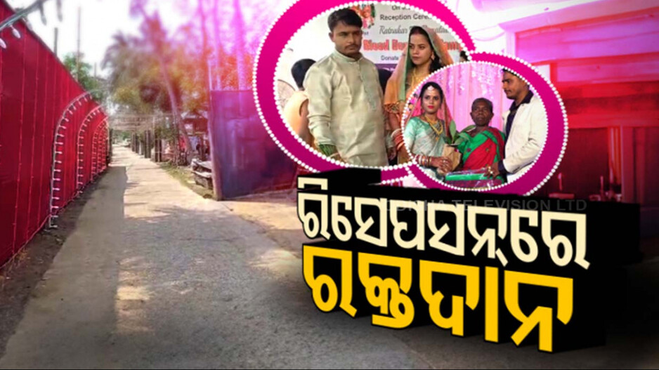 ନବ ଦଂପତିଙ୍କ ନିଆରା ଚେଷ୍ଟା 