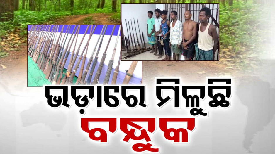 ଜଙ୍ଗଲରେ ଭଡ଼ାରେ ମିଳୁଛି ବନ୍ଧୁକ