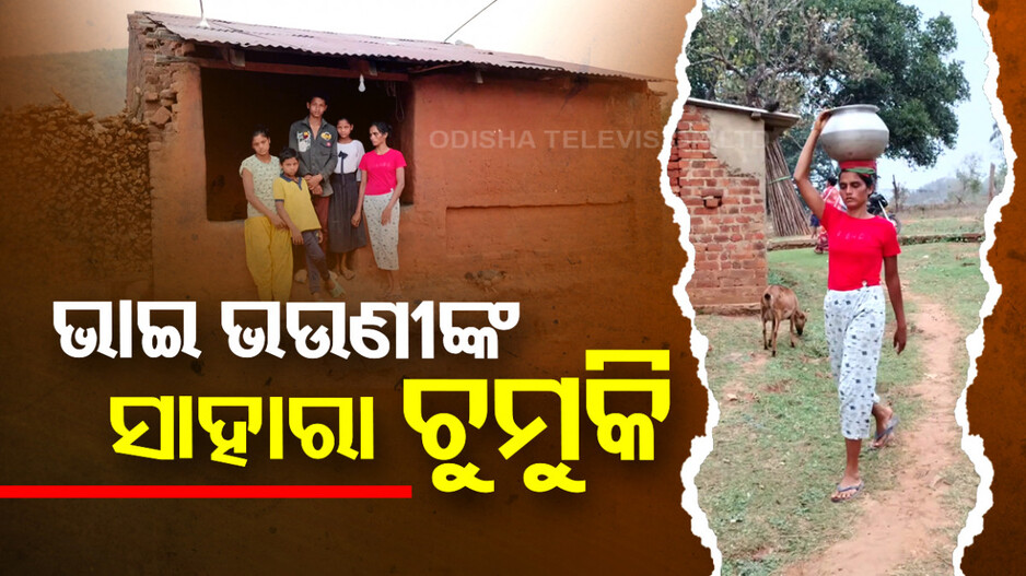 ଚାରି ଭାଇ ଭଉଣୀଙ୍କ ସାହାରା ଚୁମୁକି