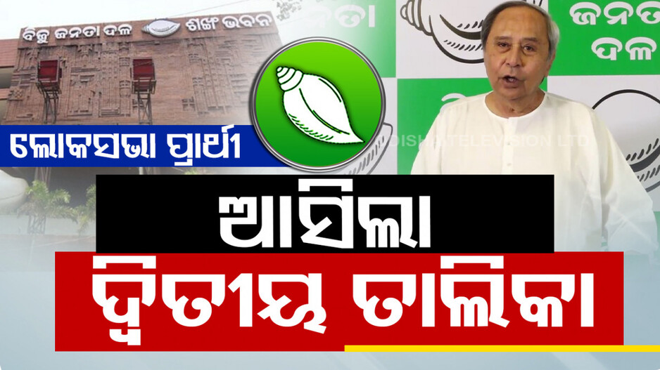 General Election 2024: ଘୋଷଣା ହେଲା ବିଜେଡିର ଆଉ ୬ ଲୋକସଭା ପ୍ରାର୍ଥୀ..ଜାଣନ୍ତୁ କିଏ କେଉଁଠି..