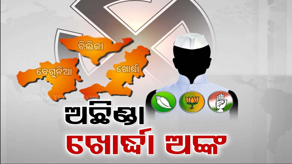 ଅଙ୍କ ଛିଣ୍ଡୁନି ନା ବିଦ୍ରୋହୀ ଡର ? ବେଗୁନିଆ-ଖୋର୍ଦ୍ଧାରେ ଛିଣ୍ଡୁନି ତିନି ଦଳଙ୍କ ଟିକେଟ୍ ଗଣିତ