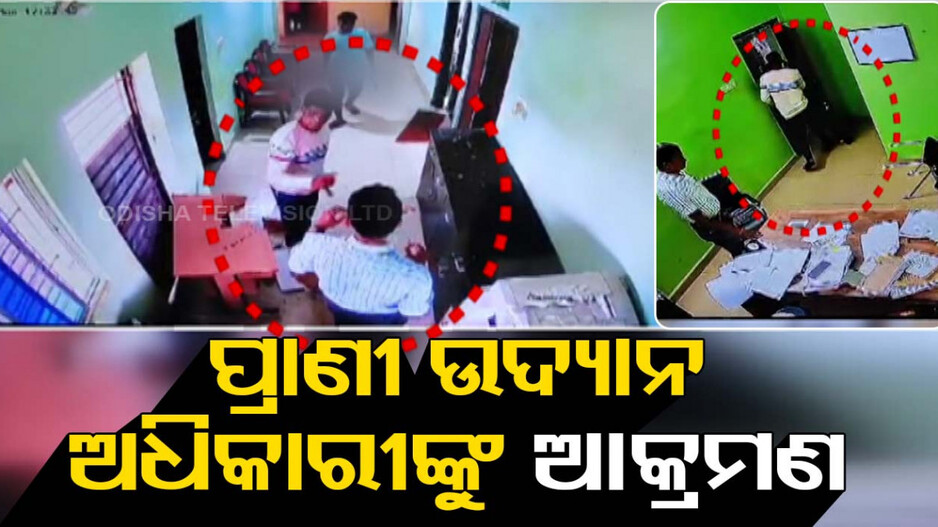 ନନ୍ଦନକାନନ ପ୍ରାଣୀ ଉଦ୍ୟାନ ଅଧିକାରୀଙ୍କୁ ଆକ୍ରମଣ, ଅଫିସରେ ପଶି ଆତଙ୍କ ସୃଷ୍ଟି କଲେ ୨ ଦୁର୍ବୃତ୍ତ