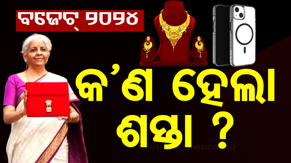 ବଜେଟ୍‌-୨୦୨୪: କ’ଣ ହେଲା ଶସ୍ତା ? କ’ଣ ହେଲା ମହଙ୍ଗା ? ଜାଣନ୍ତୁ...
