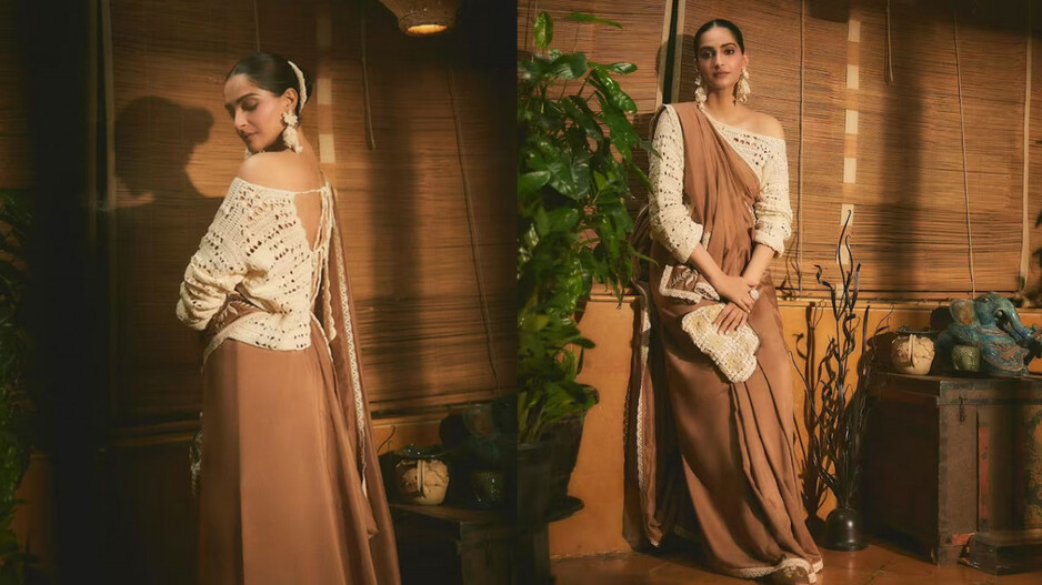 କ୍ରପିଂ ବ୍ଲାଉକ୍, ଷ୍ଟାଇଲିସ୍ ଲୁକ୍; ସୋନମଙ୍କୁ ଏମିତି ଦେଖି ଦିବାନା ହେଲେ ପ୍ରଶଂସକ