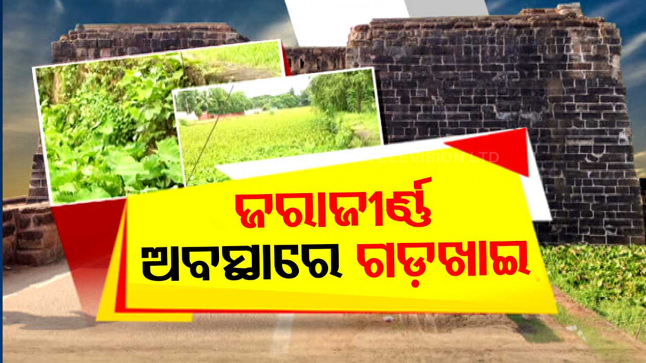 ଜରାଜୀର୍ଣ୍ଣ ଅବସ୍ଥାରେ କଟକ ବାରବାଟୀ ଦୁର୍ଗର ଗଡ଼ଖାଇ, ହଜିବାକୁ ବସିଛି ଐତିହ୍ୟ କୀର୍ତ୍ତିରାଜି