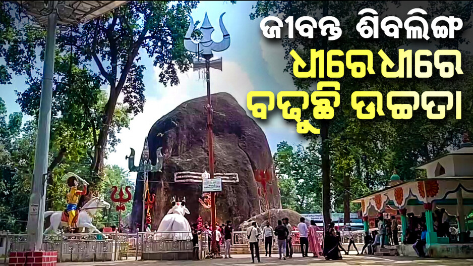 ବିଶାଳ ଶିବଲିଙ୍ଗ, ଉଚ୍ଚତା ୧୮ଫୁଟ