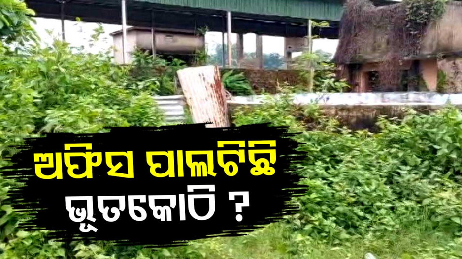 ଅଫିସ ପାଲଟିଛି ଭୂତକୋଠି ?