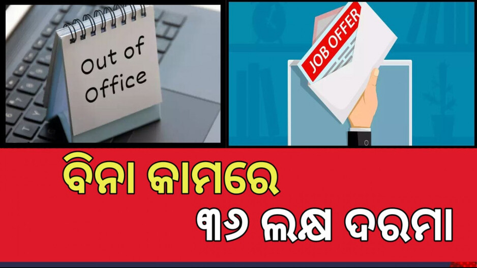 Man Skips Job But Gets Salary: ଅଫିସ୍ କାମ ନକରି ନେଇଥିଲେ ୩୬ଲକ୍ଷ ଦରମା, ଯାଞ୍ଚପରେ ହେଲା ଏମିତି...
