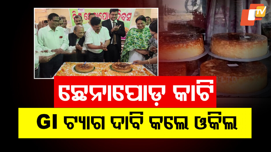 Chhena Poda Day Celebrations: ଜମିଲା ଛେନାପୋଡ଼ ଖିଆ; GI ଟ୍ୟାଗ୍ ପାଇଁ ଜୋର୍ ହେଲା ଦାବି...