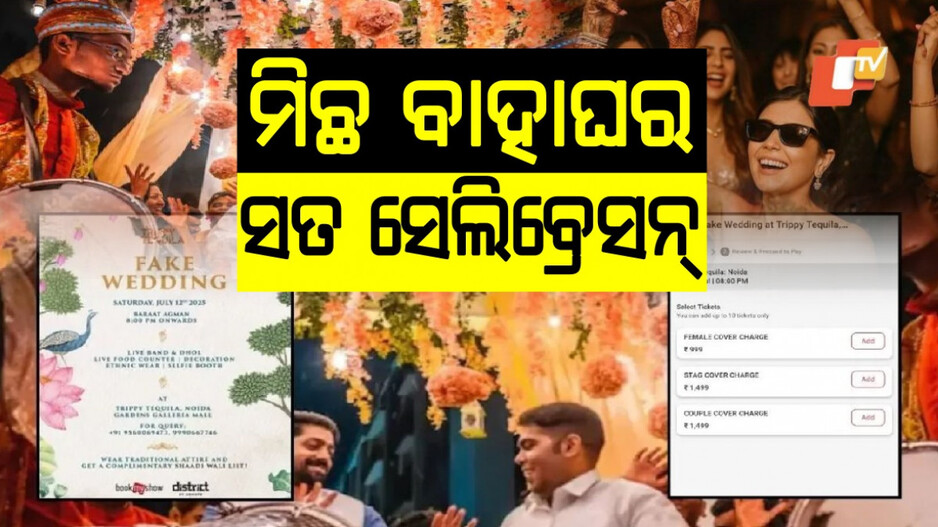 Fake Weddings: ଆପଣ ବି ନେଇପାରିବେ ମିଛ ବାହାଘରର ମଜା, ଜାଣନ୍ତୁ 'ଫେକ୍‌ ୱେଡିଂ' କ'ଣ?