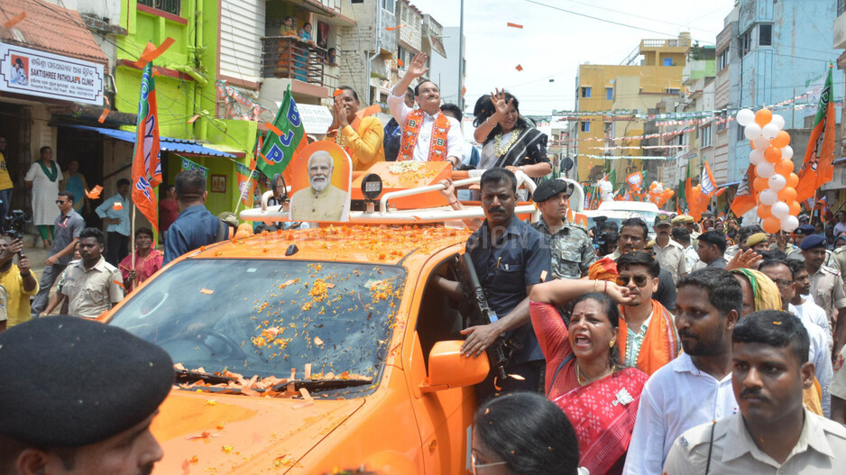 ରାଜଧାନୀରେ ଜେପି ନଡ୍ଡାଙ୍କ ରୋଡ୍‌ ସୋ’..ଦେଖନ୍ତୁ ଫଟୋ