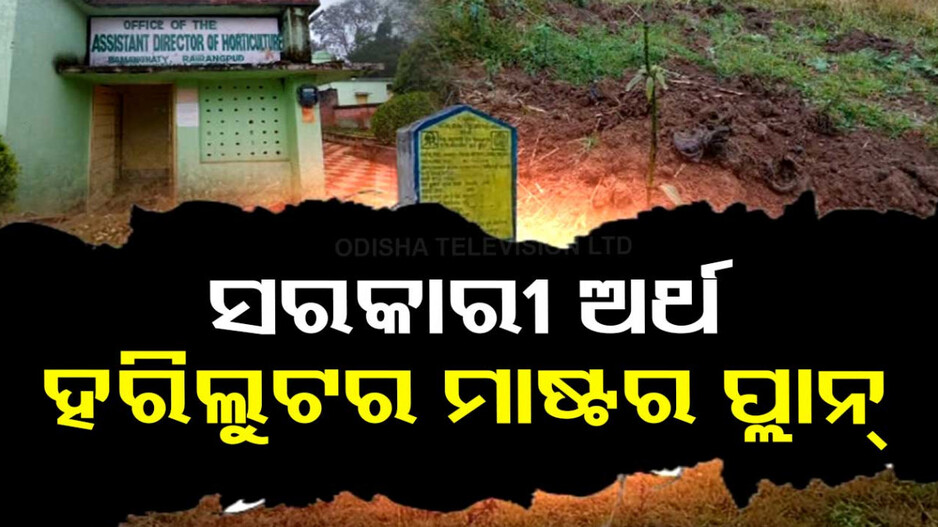 ଛେଳି ମୁଣ୍ଡରେ ଅଠା ବୋଳି ଖସିଯିବ କି ଉଦ୍ୟାନ ବିଭାଗ?