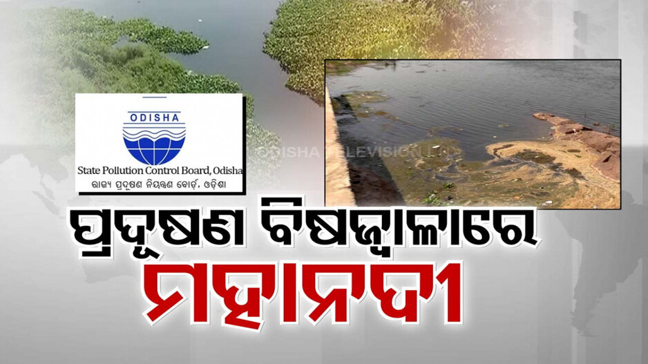 ପ୍ରଦୂଷଣ ସଂକଟରେ ଜର୍ଜରିତ ଓଡ଼ିଶାର ଜୀବନରେଖା ମହାନଦୀ