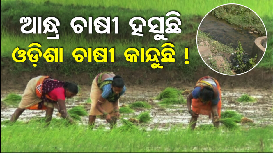 ଓଡ଼ିଶାରୁ ପାଣି ନେଇ ଆନ୍ଧ୍ର ଚାଷୀ ହସୁଛି, ଓଡ଼ିଆ ଚାଷୀ ମୁଣ୍ଡରେ ହାତ ଦେଇଛି !