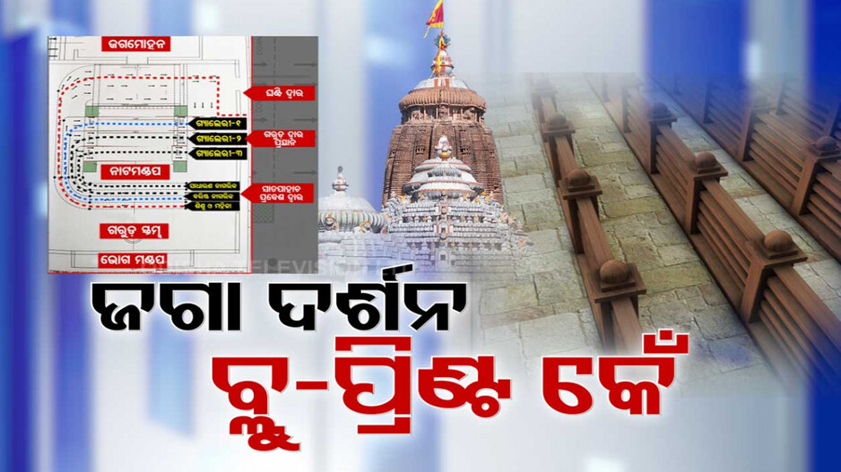 ଶ୍ରୀମନ୍ଦିରରେ ବାଧାମୁକ୍ତ ଜଗା ଦର୍ଶନ ବ୍ଲୁ ପ୍ରିଣ୍ଟ, ବ୍ୟବସ୍ଥା କିଭଳି ରହିବ ?