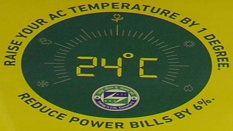 After the Centre s of keeping the default setting of Air Conditioners AC at 24