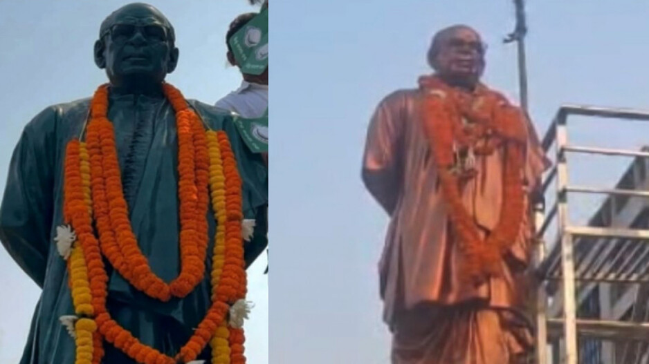 Who changed colour of Biju Patnaik’s statue in Cuttack? CMC clueless