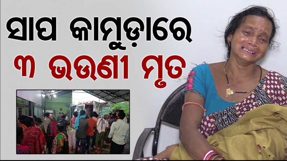 ଉଜୁଡିଗଲା ପରିବାର; ସାପ କାମୁଡ଼ାରେ ୩ ଭଉଣୀ ମୃତ, ବାପା ଗୁରୁତର