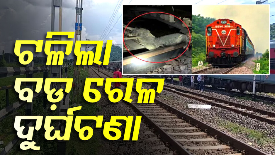 ଟ୍ରେନ୍ ଦୁର୍ଘଟଣା ପାଇଁ ବଡ଼ ଷଡ଼ଯନ୍ତ୍ର; ଟ୍ରାକ୍‌ରୁ ମିଳିଲା କାଠଗଣ୍ଡି