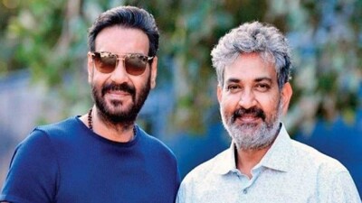 Ajay Devgn and SS Rajamouli