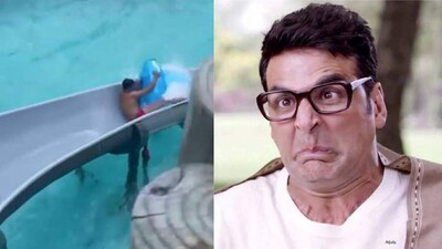 Khiladi Akshay Kumar's 'Crash Landing' Will Tickle Your Funny Bones | Watch Video