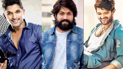 Allu Arjun, Yash, Vijay Deverakonda