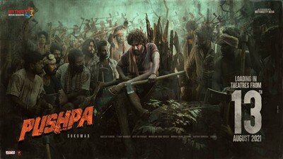 Allu Arjun in Pushpa