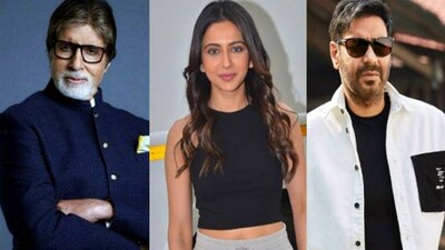 Amitabh Bachchan, Rakul Preet Singh Ajay Devgn