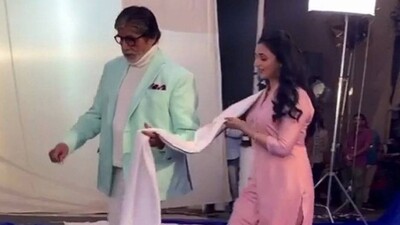 Amitabh-Bachchan-With-Divya
