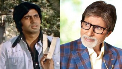 Epic Clicks of Amitabh Bachchan Playing Charity Cricket Match