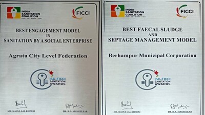 BeMC Felicitated At ISC-FICCI Sanitation Awards 2020