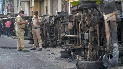 Bengaluru Riots: Cong Leader Arrested On Charges Of Instigating Mob