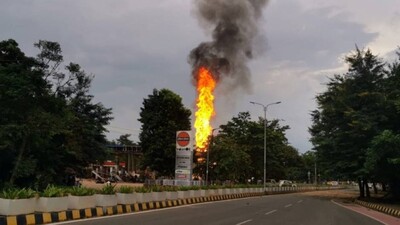 Bhubaneswar petrol pump blast
