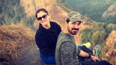 Bigg Boss 14 Contestants Abhinav Shukla and Rubina Dilaik