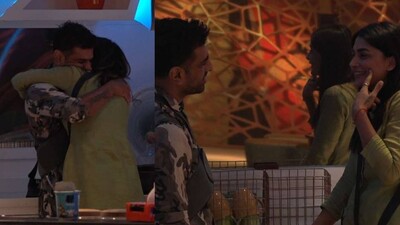 Bigg Boss 14 Contestants Eijaz Khan and Pavitra Punia