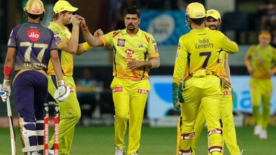 IPL 2020: CSK Restrict KKR To 172/5