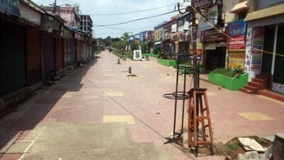 Coronavirus Lockdown In Odisha - Empty Bhubaneswar