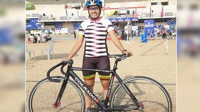 Cyclist Swasti Singh