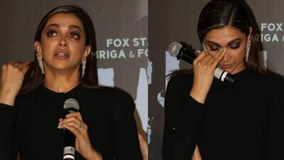 Deepika-Crying